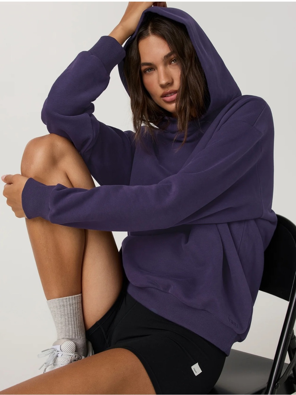 Vuori Restore Oversized Hoodie Velvet Violet NEW